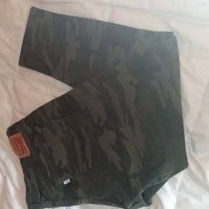 WOMENS Camouflage Levi Pants